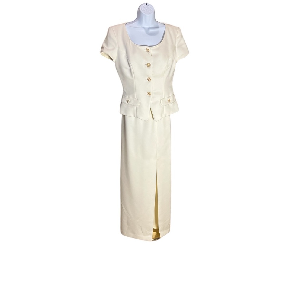 Alex Evening Ivory 2 Piece